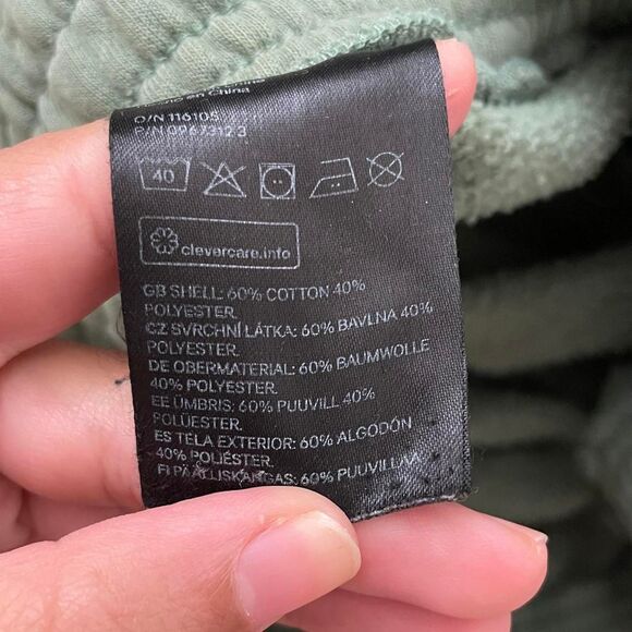 H&M Women's Green and Khaki Joggers-tracksuits - Picture 6 of 6